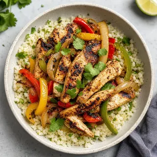 Grilled Chicken Fajita Bowl