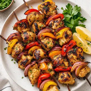 Grilled Chicken Skewers