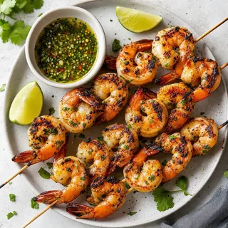 Grilled Shrimp Skewers