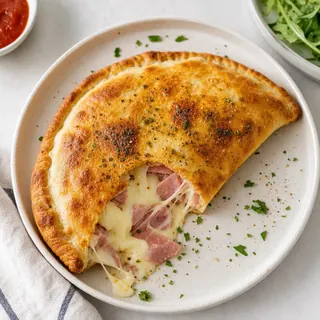 Ham and Cheese Calzone