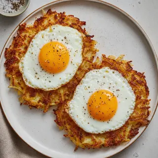 Hash Browns and Eggs