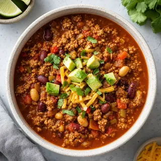 Hearty Turkey Chili