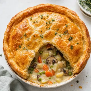 Loaded Veggie Pot Pie