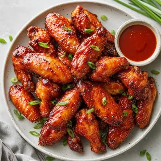 Maple Sriracha Wings