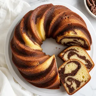 Marble Bundt Cake