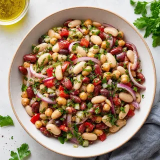 Mediterranean Bean Salad