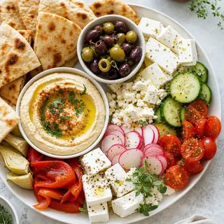 Mediterranean Mezze Platter