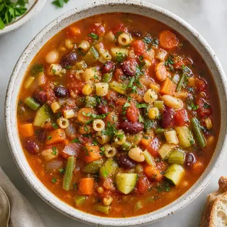 Minestrone Vegetable Soup