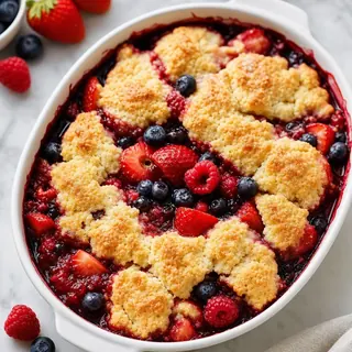 Mixed Berry Cobbler