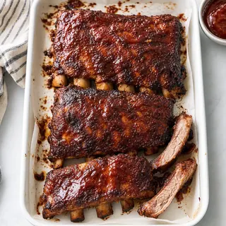 Oven Baked BBQ Ribs