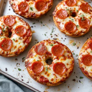 Pizza Bagels