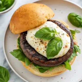 Portobello Mushroom Burger
