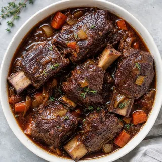 Red Wine Braised Short Ribs