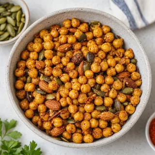 Roasted Chickpea Snack Mix