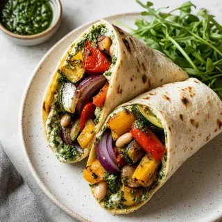 Roasted Vegetable Wrap