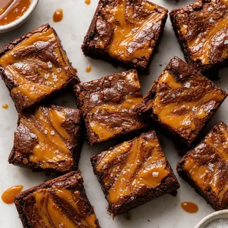 Salted Caramel Brownies