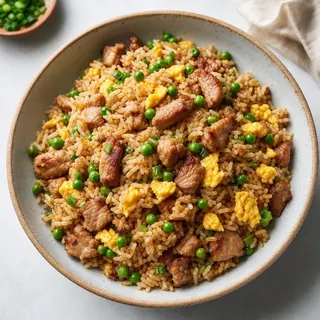 Salty Pork Fried Rice