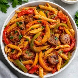 Sausage and Peppers Pasta