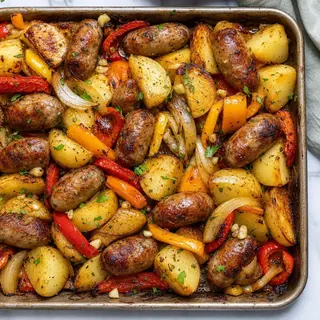Sausage and Potato Bake
