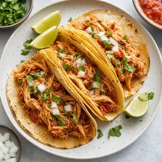 Shredded Chicken Tacos