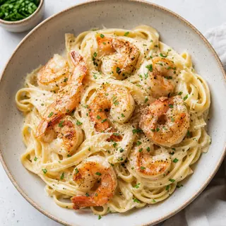 Shrimp Alfredo Pasta