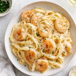 Shrimp Alfredo