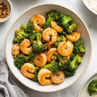 Shrimp and Broccoli Stir-Fry