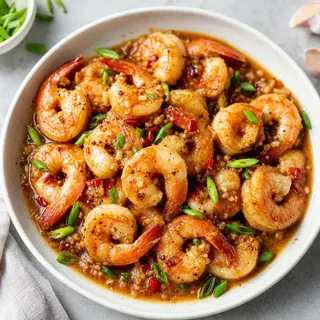 Shrimp with Garlic Sauce