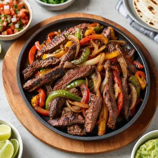 Sizzling Steak Fajitas