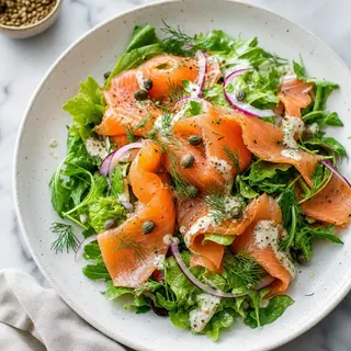 Smoked Salmon Salad