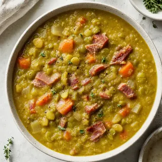 Smoky Split Pea Soup