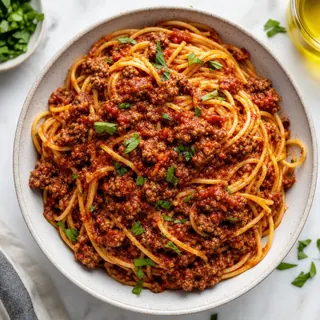 Spaghetti Meat Sauce