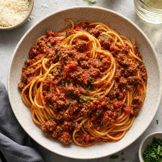 Spaghetti with Meat Sauce
