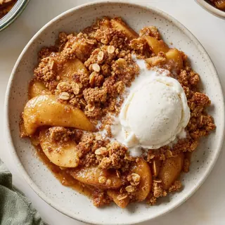 Spiced Apple Crisp