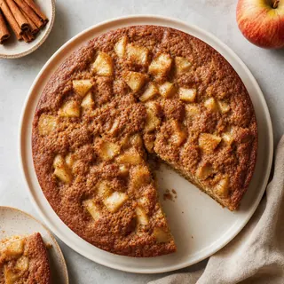 Spiced Applesauce Cake