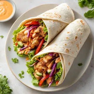 Spicy Chicken Wrap