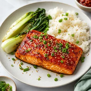 Spicy Glazed Salmon