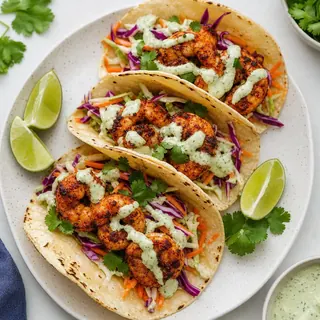 Spicy Shrimp Tacos