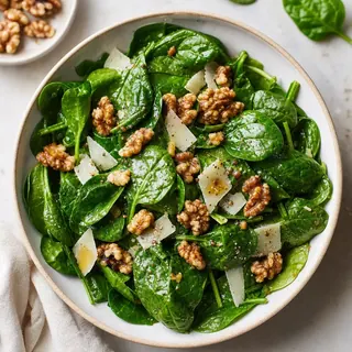 Spinach Walnut Salad