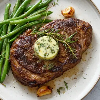 Steak with Herb Butter