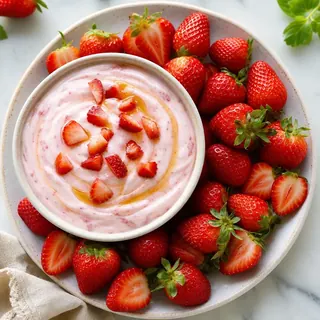Strawberry Yogurt Dip