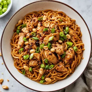 Szechuan Chicken Noodles