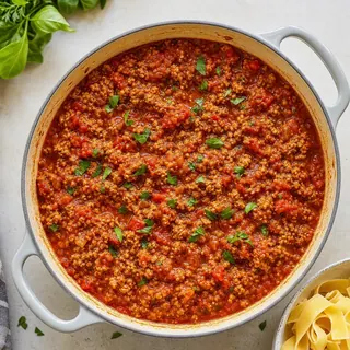 Turkey Bolognese