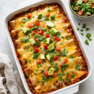 Turkey Enchilada Casserole