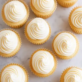 Vanilla Buttercream Cupcakes