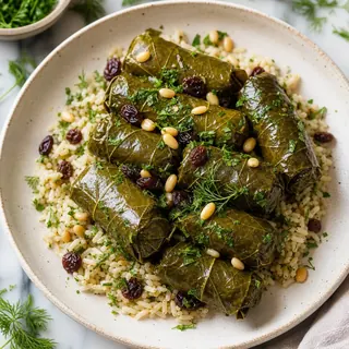 Vegetable Dolmas with Rice