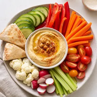 Veggie Hummus Plate