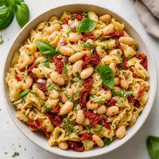 White Bean Pasta Salad