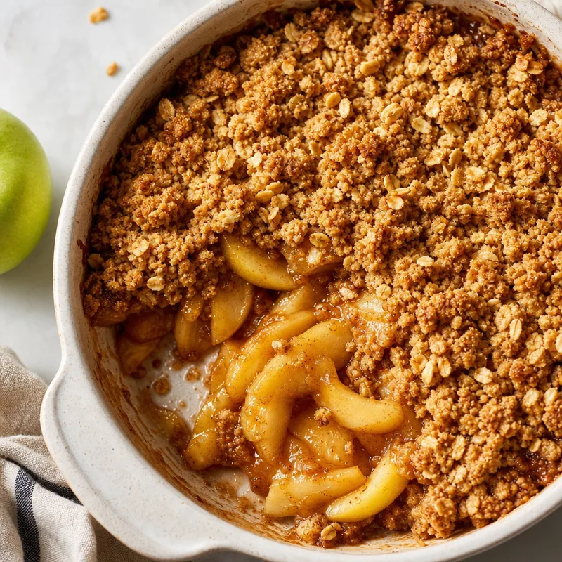 Apple Cinnamon Crumble