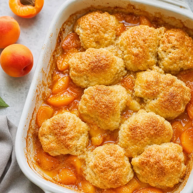 Apricot Cobbler